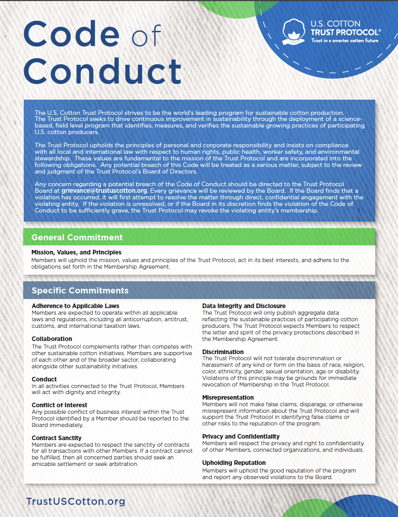 code of conduct